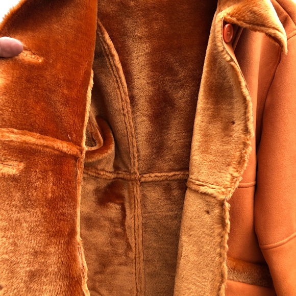 MARVIN RICHARDS RUST-ORANGE COAT - Picture 5 of 7